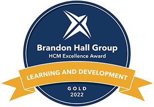 Brandon Hall Group award for Learning and Development