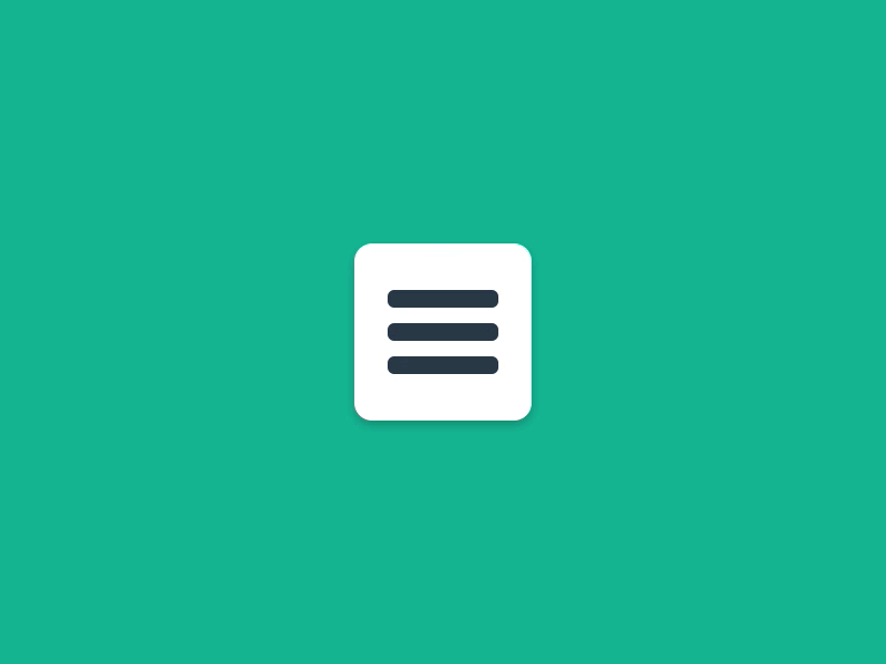 Burger menu gif